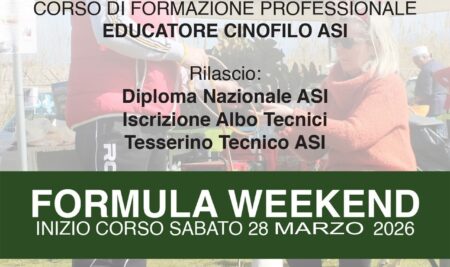 Corso Educatore Cinofilo Professionale 2026